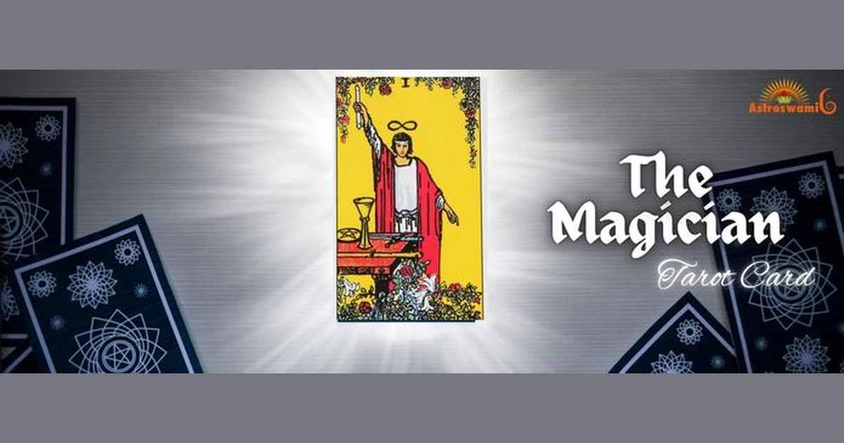The Magician card is a symbol of personal power, manifestation.