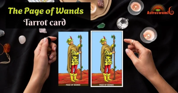 page of wands card