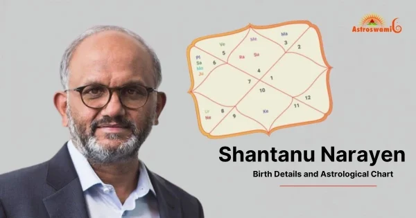 shantanu narayen kundli analysis